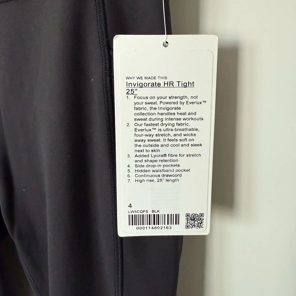 Lululemon Invigorate High-Rise Tight 25" - Picture 10 of 12